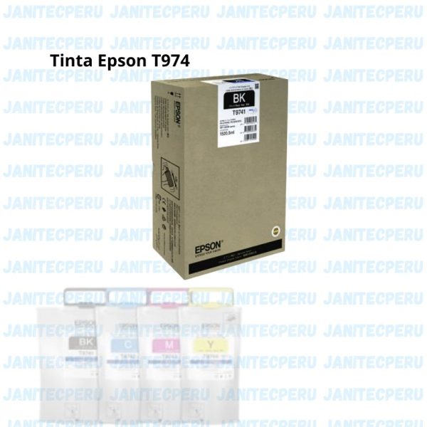 Tinta Epson T974 T974120 Negro, Original