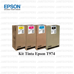 Tinta Epson T974 T974320 Magenta, WorkForce Pro WF-C869R