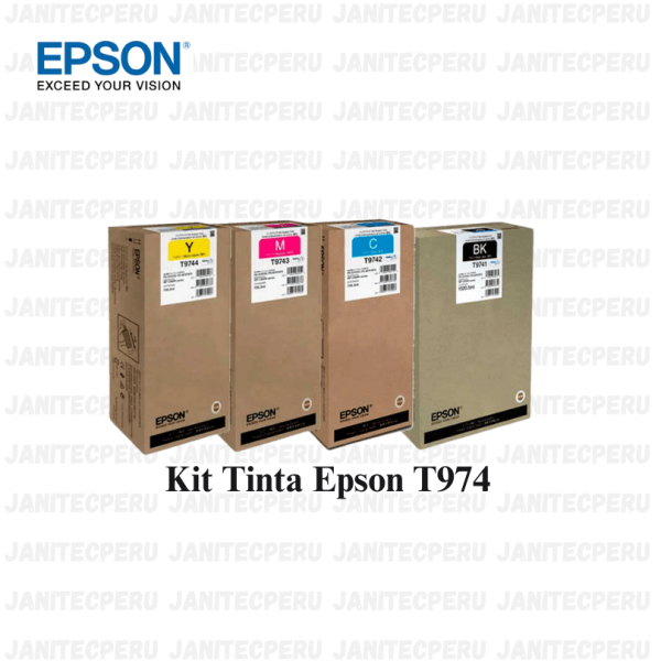Tinta Epson T974 T974320 Magenta, WorkForce Pro WF-C869R