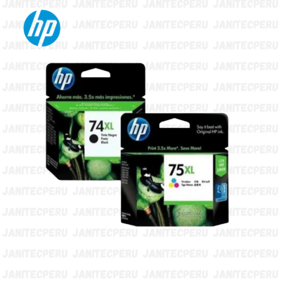Cartucho De Tinta hp 74XL CB336WL Negro Original 8 Cartucho De Tinta 74XL CB336WL Negro