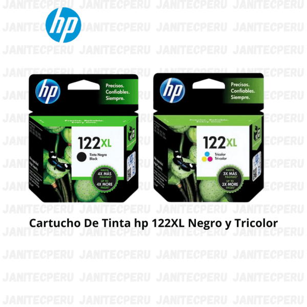 Cartucho HP 122XL.