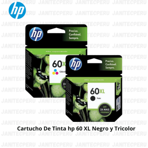 TINTA HP ORIGINAL 60XL COLOR Y NEGRO