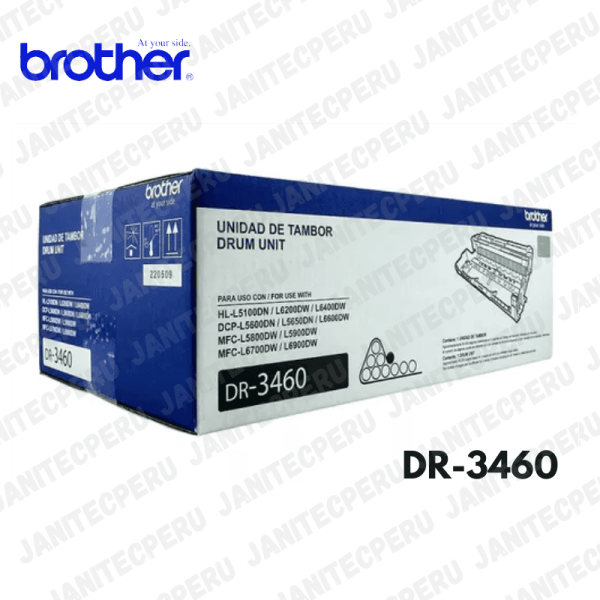 DRUM BROTHER DR-3460 BLACK HL-L5100DN