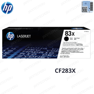 Hp 83x De Alta Capacidad Toner CF283X Original 