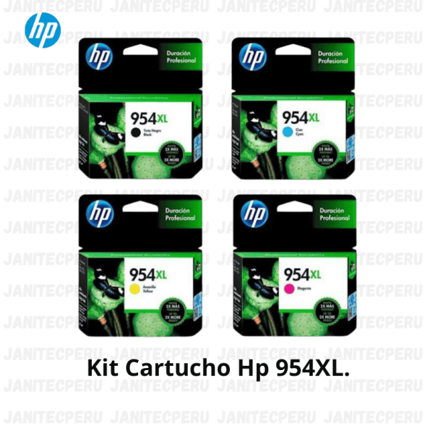 Kit Cartucho Hp 954XL.