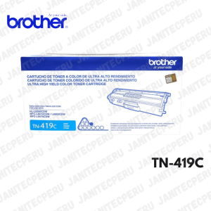 TONER BROTHER TN-419C. CYAN