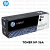 TONER HP 36A CB436A COLOR NEGRO ORIGINAL