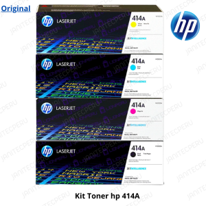 TONER HP 414A PACK 4 COLORES ORIGINAL