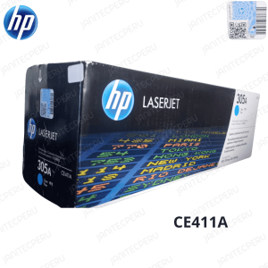 TONER HP CE411A 305A CYAN ORIGINAL 2.600 Pg.