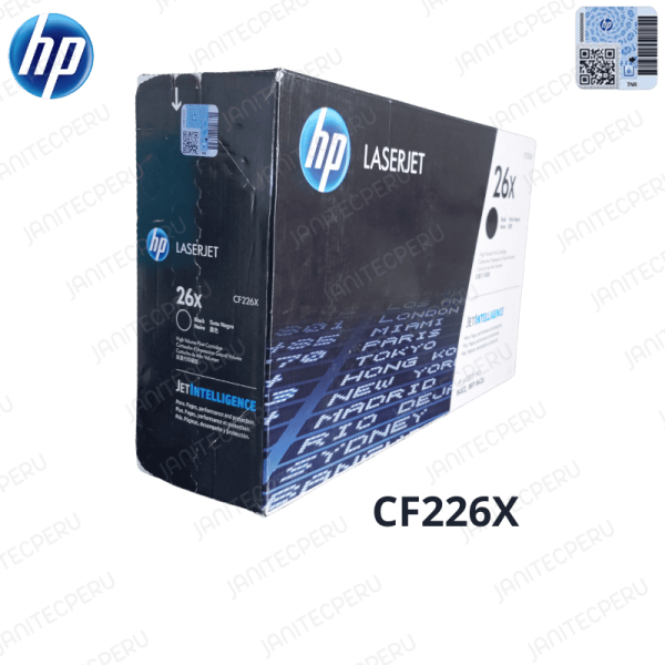 TONER HP CF226X-26X L.J. PM402 BLACK 