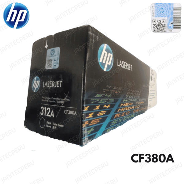 Toner HP 312A CF380A Negro