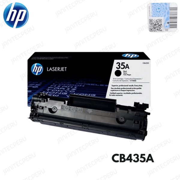 Toner Hp 35A Cb435 Para P1005, P1006 Original