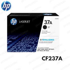 Tóner Hp 37A Negro CF237A Para M607dn Original