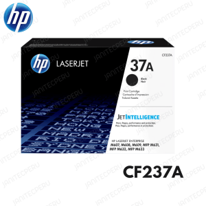 Tóner Hp 37A Negro CF237A Para M607dn Original