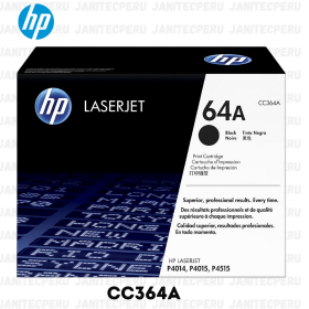 Toner Hp 64A Cc364A color negro original