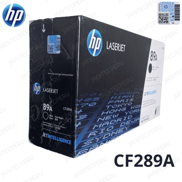Toner Hp 89A CF289A Negro