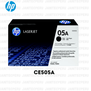 Toner Hp CE505A 05A color negro