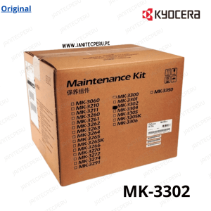 KIT DE MANTENIMIENTO KYOCERA MK-3302 PARA ECOSYS M3660idn/P3260dn/P3155dn 500.000 Pag