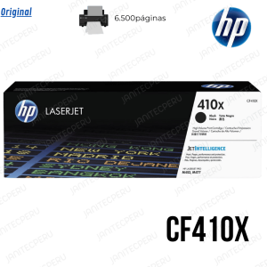 TONER HP CF410X 410X NEGRO PRO/M477/M377dw 6.500 Pag.