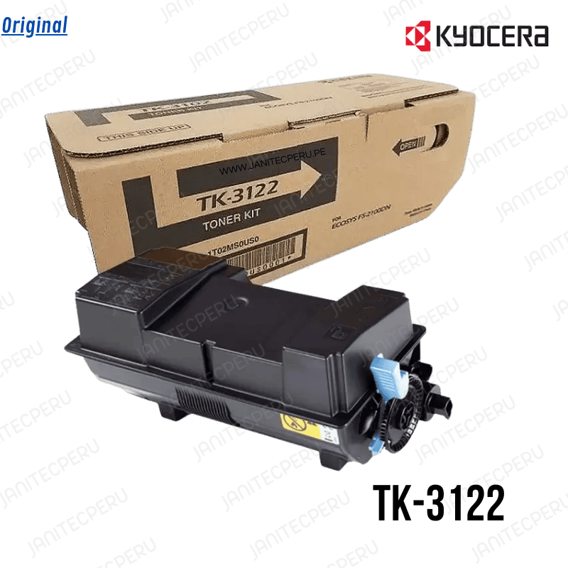 TONER KYOCERA FS-4200DN/M3560iDN TK-3122 ORIGINAL 8 TONER KYOCERA FS-4200DN/M3560iDN TK-3122 ORIGINAL