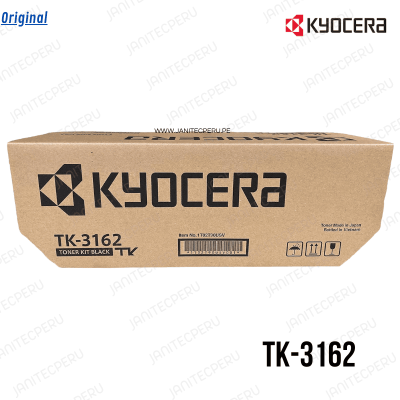 TONER KYOCERA TK-3162 P3045DN/P3145DN/M3645IDN ECOSYS ORIGINAL 8 TONER KYOCERA TK-3162 P3045DN/P3145DN
