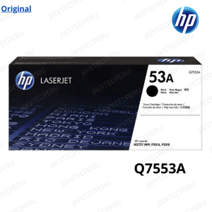  Tóner Hp Q7553A 53A LaserJet 500 series, M2727, M2727nf MFP, M2727nfs MFP, P2014 Original