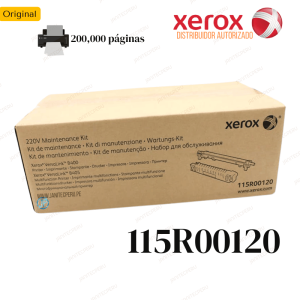 FUSOR TONER XEROX 115R00120 KIT DE MANTENIMIENTO