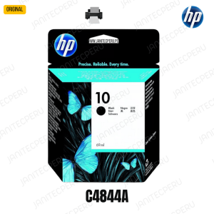 TINTA HP10 C4844A NEGRO DesignJet 500, 800, 1000,CP1700