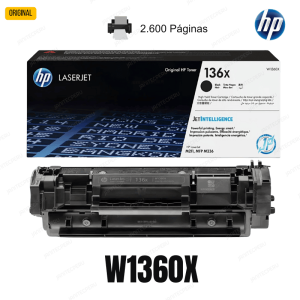 TONER HP 136 W1360X NEGRO