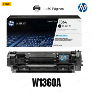 TONER HP 136A W1360A NEGRO