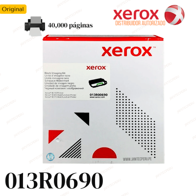 TONER XEROX 013R00690 PARA B305, B310, B315 NEGRO 40.000 PÁGINAS 8 TONER XEROX 013R00690 PARA B305, B310, B315