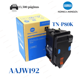 TONER KONICA MINOLTA AAJW192 NEGRO
