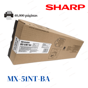 TONER SHARP MAX-51NBA NEGRO