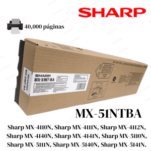 TONER SHARP MX-51NTBA NEGRO PARA Sharp MX-4110N