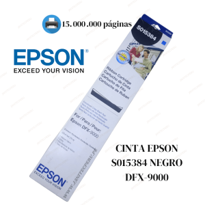 CINTA EPSON S015384 NEGRO