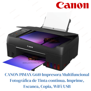 CANON PIMAX G610 Impresora Multifuncional. Imprime, Escanea, Copia, WiFi/USB