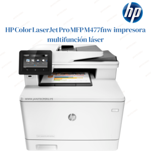 HP Color LaserJet Pro MFP M477fnw impresora multifunción láser
