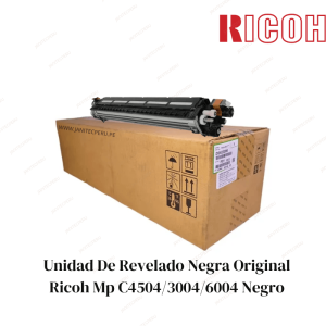 Unidad De Revelado Negra Original Ricoh Mp C4504/3004/6004 Negro