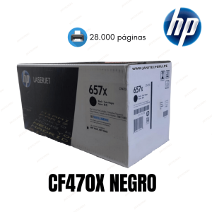 TONER HP 657X NEGRO PARA LaserJet Enterprise