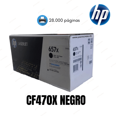TONER HP 657X NEGRO PARA LaserJet Enterprise