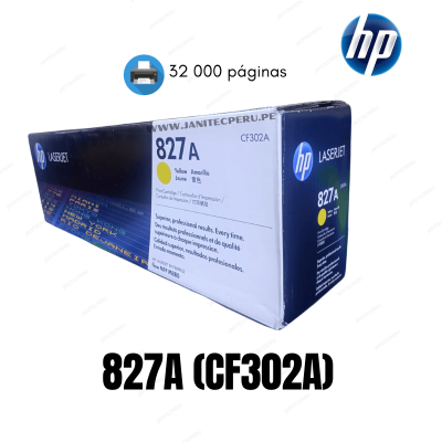 TONER HP 827A (CF302A) PARA COLOR LASERJET ENTERPRISE FLOW