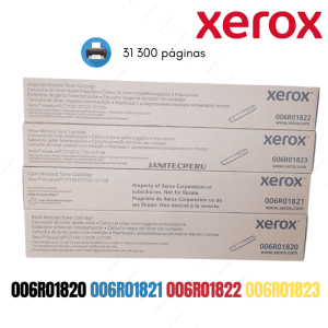 TONER XEROX 006R01820 KIT DE COLORs SERIE