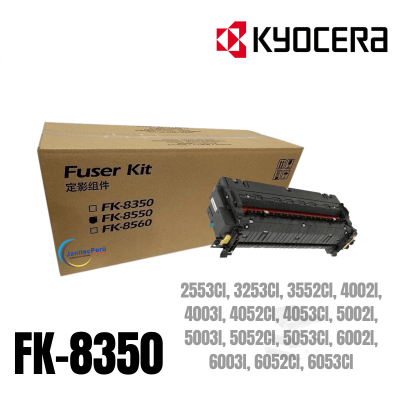 FUSOR KYOCERA FK 8550 TASKALFA 2553CI 6053CI, ECOSYS P8060CDN COPYSTAR SERIES ORIGINAL 8 FUSOR KYOCERA FK 8550 TASKALFA