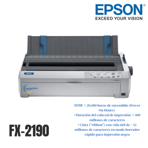 IMPRESORA EPSON FX 2190