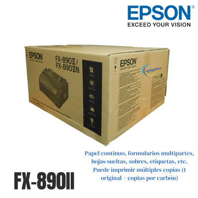 IMPRESORA EPSON FX-890II ES UNA MATRICIAL DE 9 PINES BASTANTE ROBUSTA, 8 IMPRESORA EPSON FX-890II