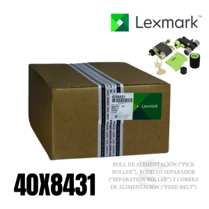 KIT DE MANTENIMIENTO LEXMARK 40X8431