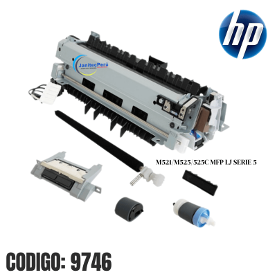 KIT DE MANTENIMIENTO UNIVERSAL 110/220 V PARA HP M521, M525, 525C ORIGINAL 8 KIT DE MANTENIMIENTO UNIVERSAL 110220