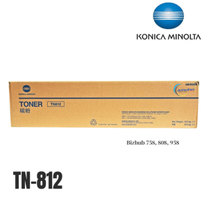 KONICA MINOLTA TN-812K NEGRO BIZHUB 758, 808, 958-40,800 PÁGINAS