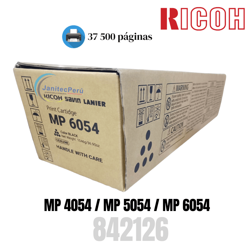 thumbnail image 2 of Toner Ricoh AFICIO IM2500 IM4000 MP2554 MP3054 5054 6054 Cartucho Original 2 of 14