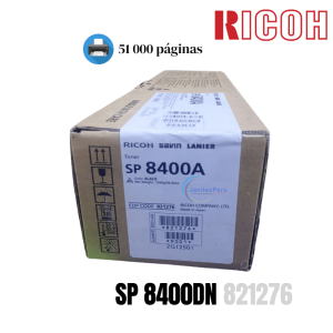 TONER RICOH 821276 NEGRO SP 8400DN